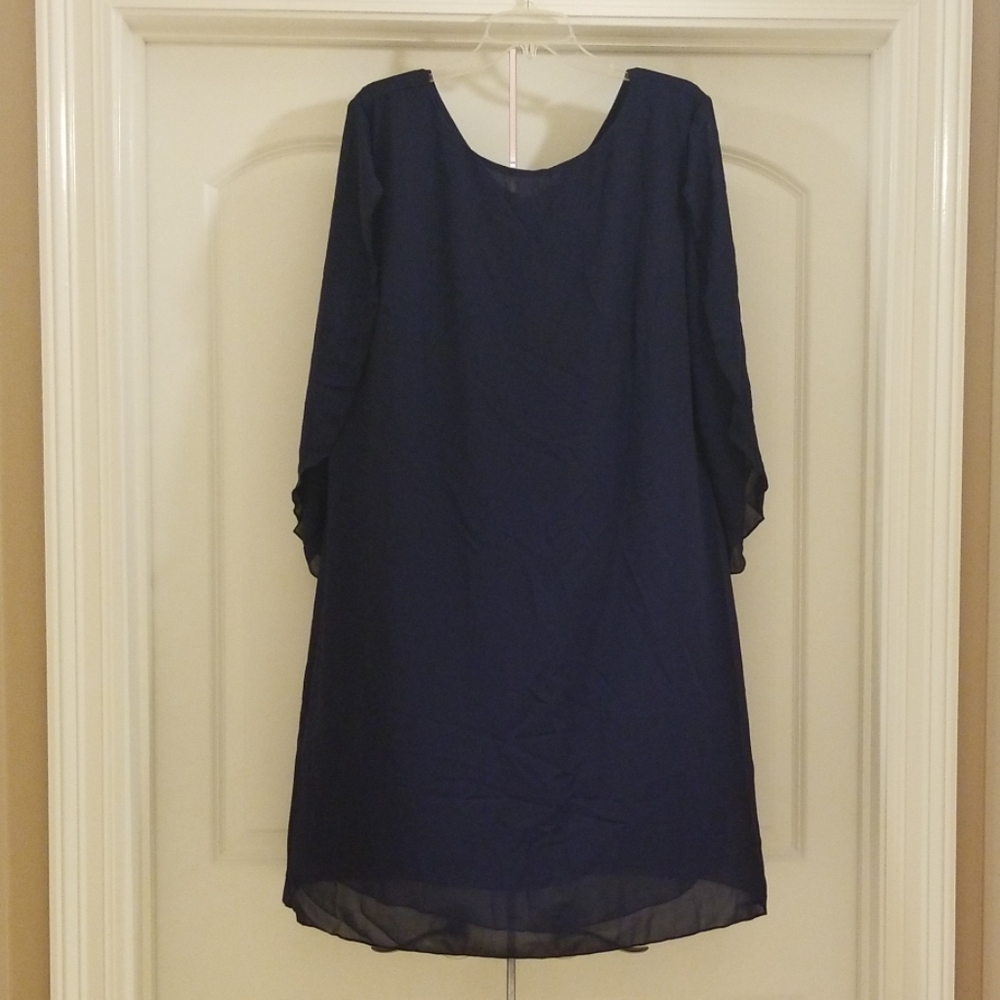 Women Loose Chiffon Dress Elegant Dress